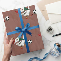 Mexico Soccer Goose Wrapping Paper Roll Mexico Futbol Fan