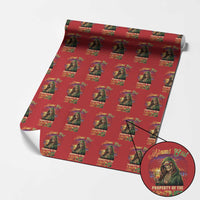 Miami Girl Skeleton Property of the 305 Wrapping Paper Roll Tropical City Florida Pride Street Style