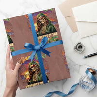 Miami Girl Skeleton Property of the 305 Wrapping Paper Roll Tropical City Florida Pride Street Style