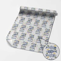 Minimal Sardines Fishermen Aesthetic Retro Wrapping Paper Roll