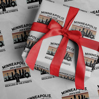 Minneapolis January 8 2026 Justice Movement Wrapping Paper Roll Reckless in the Streets Protest - Wonder Print Shop