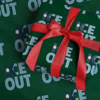 Minnesota Ice Out Wrapping Paper Roll MN State Anti Ice Movement Protest Statement