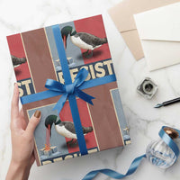 Minnesota Loon Resist Wrapping Paper Roll Loon Bird Laser Ice Cube Poster Graphic