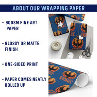Minnesota Rebel Loon Wrapping Paper Roll Rising From Fire Political Resistance