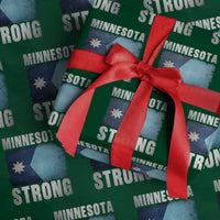 Minnesota Strong Wrapping Paper Roll MN State Pride Community Resistance