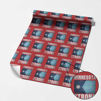 Minnesota Strong Wrapping Paper Roll MN State Pride Community Resistance