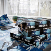 Minnesota Strong Wrapping Paper Roll MN State Pride Community Resistance