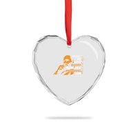 MLK We Have Guided Missiles And Misguided Men Heart Crystal Glass Ornament Martin Luther King Jr Black History Month