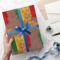 MLK Wrapping Paper Roll Honor King Civil Rights Leader Black History Month - Wonder Print Shop