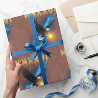 MMXXVI 2026 Eagle Wrapping Paper Roll Epic Patriotic Capitol Flag USA 250th Anniversary - Wonder Print Shop