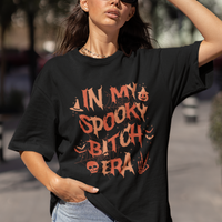 Halloween T Shirt In My Spooky Bitch Era Halloween Costumes Pumpkin Season - Wonder Print Shop