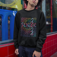 Tie Dye Senior Graduation Of 2024 Tie Dye Sweatshirt - Wonder Print Shop