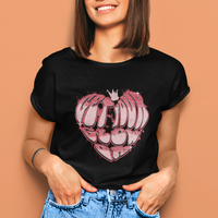 Retro 70s 80s T Shirt Get Your Glow On GLow Party Retro 70s 80s Graffiti Heart Shape - Wonder Print Shop