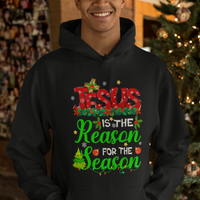 Christmas Hoodie Jesus Is The Reason For The Season - Wonder Print Shop