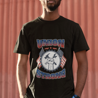 Labor Day T Shirt Proud Labor Day Workers Union Strong Fist - Wonder Print Shop