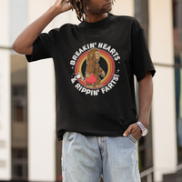 Bigfoot Breakin Hearts & Rippin Farts! Cute Sasquatch T Shirt - Wonder Print Shop