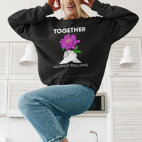 Anti Bullying Sweatshirt Together Against Bullying Orange - Wonder Print Shop
