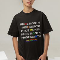 Gay Pride T Shirt Pride Month Demon LGBT Gay Pride Month Transgender Lesbian - Wonder Print Shop