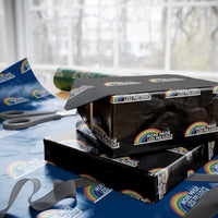 More Pride Less Prejudice Wrapping Paper Roll Pride Month LGBTQ
