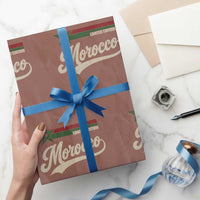 Morocco Wrapping Paper Roll Limited Edition Vintage Moroccan Pride Retro