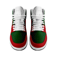 Morocco High Sneakers AJ1 Classic National Flag Style - Wonder Print Shop