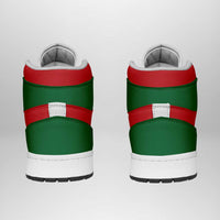 Morocco High Sneakers AJ1 Classic National Flag Style - Wonder Print Shop