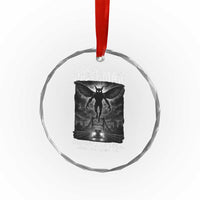 Mothman Crystal Glass Ornament Horror Poster Halloween Harbinger of Doom Cryptid Creature TS10