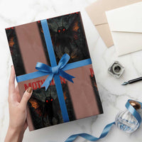 Mothman Wrapping Paper Roll Horror Harbinger of Doom Urban Myth Cryptid Creature - Wonder Print Shop