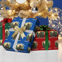 Motorcycle Bigfoot Sasquatch Wrapping Paper Roll Life Is A Journey Enjoy The Ride - Wonder Print Shop