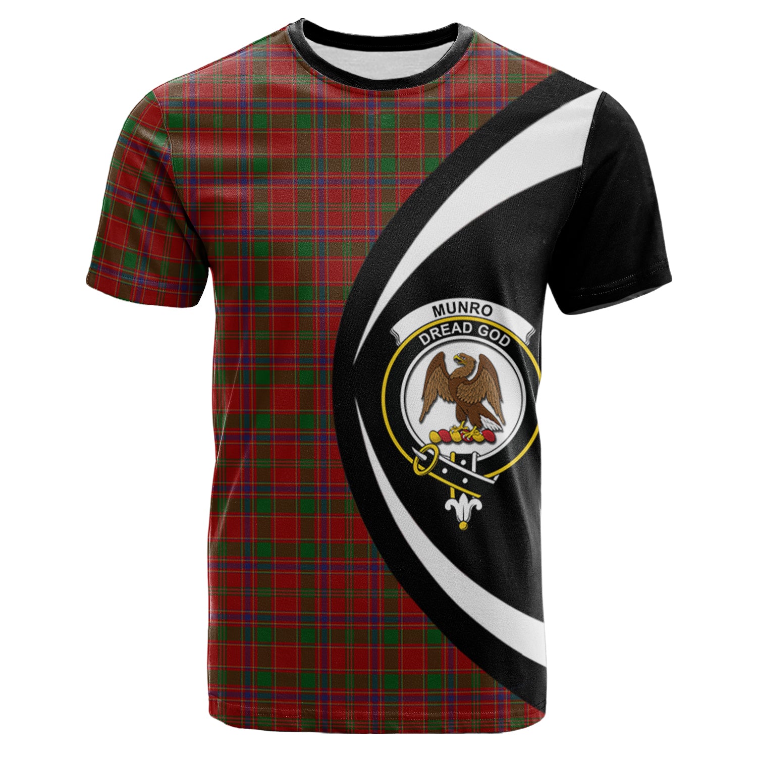 scottish-munro-clan-crest-circle-style-tartan-t-shirt