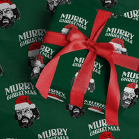 Murray Christmas Wrapping Paper Roll Funny Stranger Xmas - Wonder Print Shop