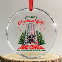 Nakatomi Plaza 1988 Crystal Glass Ornament It's Not Christmas Until Hans Gruber Fall Xmas Party TS02