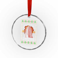 Nakatomi Plaza Christmas Party 1988 Machine Gun Crystal Glass Ornament TS09