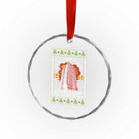 Nakatomi Plaza Christmas Party 1988 Machine Gun Crystal Glass Ornament TS09