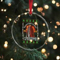 Nakatomi Plaza Christmas Party 1988 Machine Gun Crystal Glass Ornament TS09