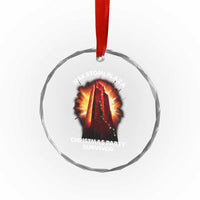 Nakatomi Plaza Christmas Party Survivor Crystal Glass Ornament TS09