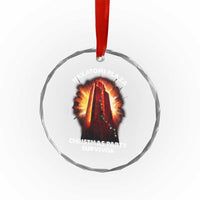 Nakatomi Plaza Christmas Party Survivor Crystal Glass Ornament TS09