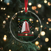 Nakatomi Plaza Crystal Glass Ornament Christmas Party 1988 Seasons Greetings TS11