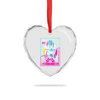 Nakatomi Plaza Heart Crystal Glass Ornament Party 1988 Christmas Jumper Xmas Funny 80's Die Movie Bruce - Wonder Print Shop