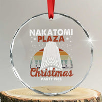 Nakatomi Plaza Party 1988 Crystal Glass Ornament Xmas Gift TS10