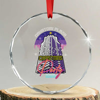 Nakatomi Plaza Xmas Party 1988 Crystal Glass Ornament Funny 80's Movie Ugly Xmas Gift TS10