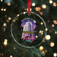 Nakatomi Plaza Xmas Party 1988 Crystal Glass Ornament Funny 80's Movie Ugly Xmas Gift TS10