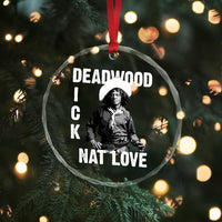 Nat Love Crystal Glass Ornament Deadwood Dick Black Cowboy Western Legend Vintage - Wonder Print Shop