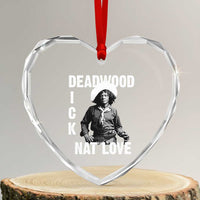 Nat Love Heart Crystal Glass Ornament Deadwood Dick Black Cowboy Western Legend Vintage - Wonder Print Shop