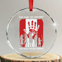 Native American Child Idian Crystal Glass Ornament The Part Of History We Must Never Forget TS14