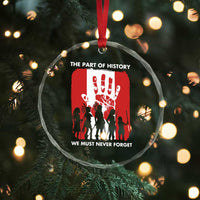 Native American Child Idian Crystal Glass Ornament The Part Of History We Must Never Forget TS14