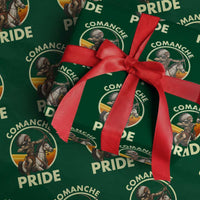 Native American Comanche Pride Indigenous People Day Wrapping Paper Roll - Wonder Print Shop