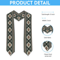 Native American Tribal Pattern Graduation Stole