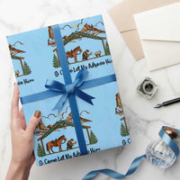 Nativity Scene Christmas Wrapping Paper Roll Cowboy Bible Scripture Verse Western - Wonder Print Shop