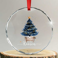 Nativity Scene Crystal Glass Ornament Jesus Reason Tis The Season Christian Christmas Tree TS10
